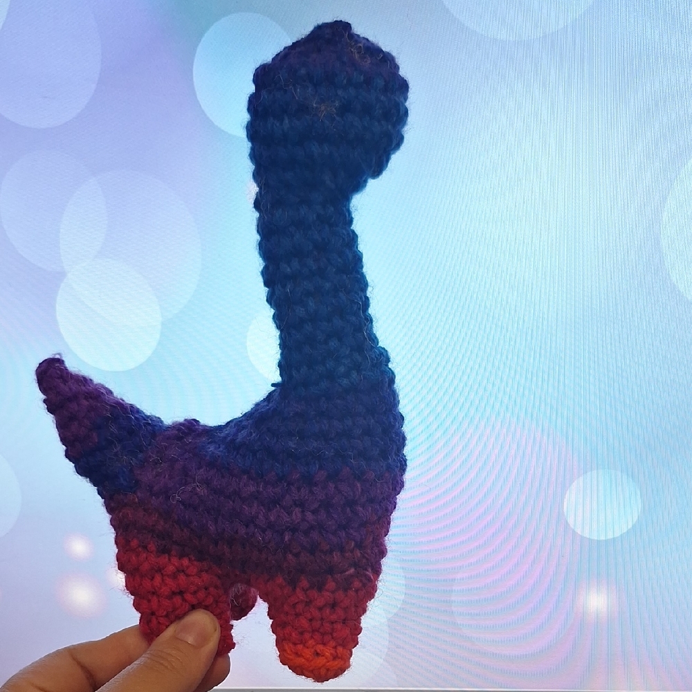 Handmade Crochet Dinosaur Toy